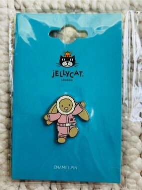 Jellycat Enamel Pin - Bashful Bunny Snow Suit